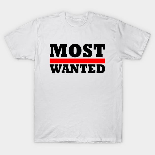 Wanted T-Shirt by Milaino